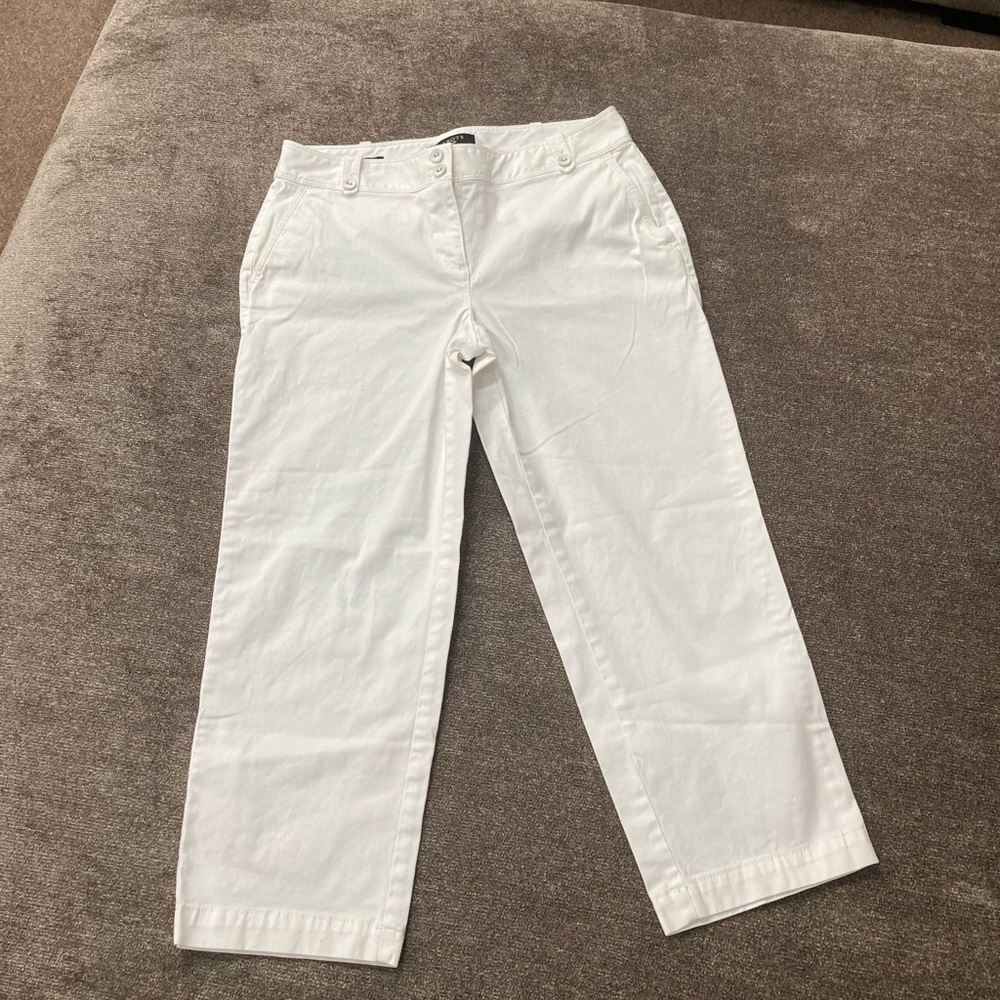 Talbots Signature Cropped Pants Size 6 Petite